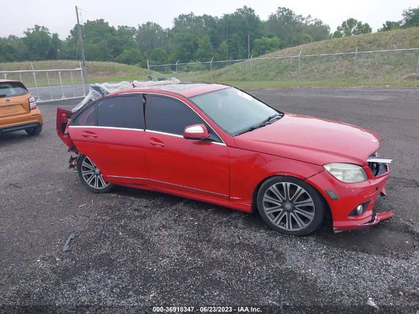 2009 Mercedes-Benz C-Class 3.0L VIN: WDDGF54X59R078628 Lot: 36918347