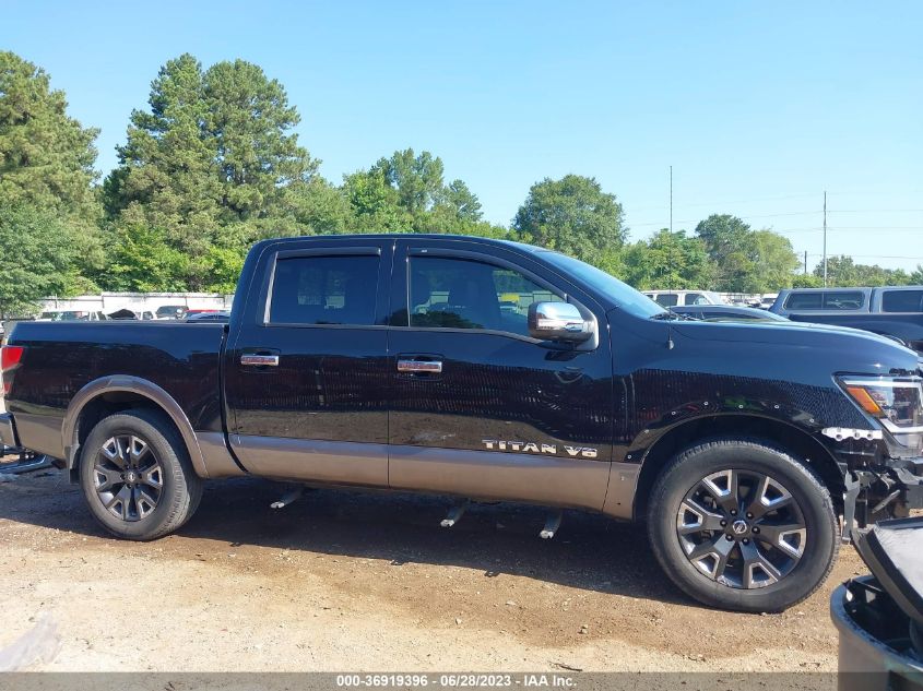 2020 Nissan Titan Platinum Reserve VIN: 1N6AA1EF7LN510466 Lot: 36919396