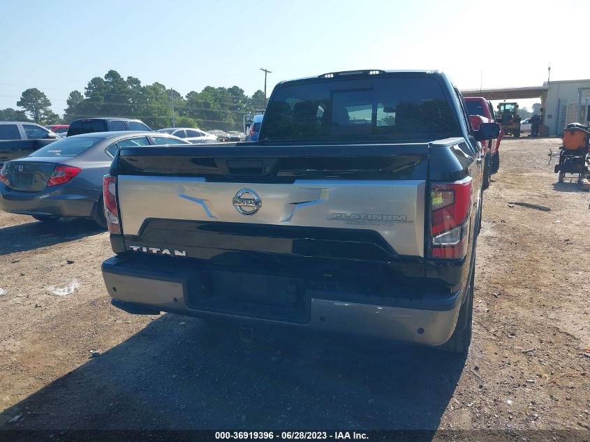 2020 Nissan Titan Platinum Reserve VIN: 1N6AA1EF7LN510466 Lot: 36919396