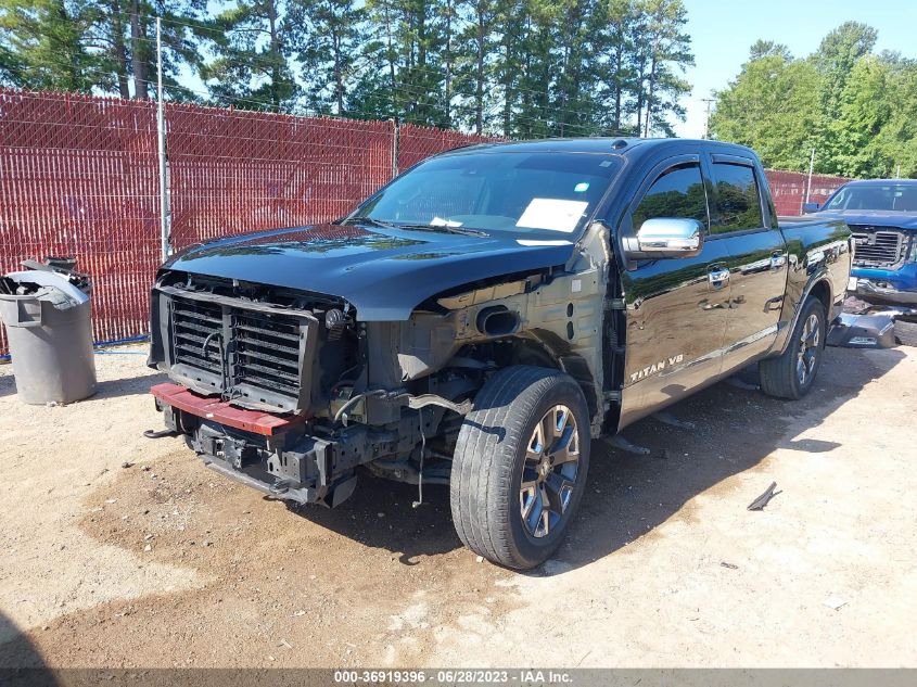 2020 Nissan Titan Platinum Reserve VIN: 1N6AA1EF7LN510466 Lot: 36919396