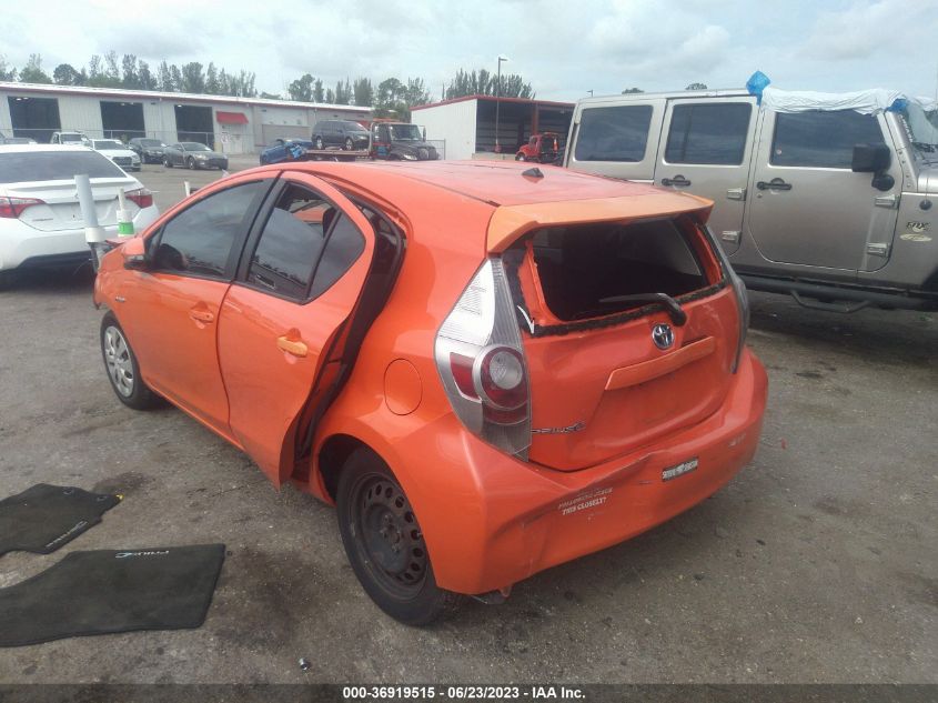 JTDKDTB34D1050339 2013 Toyota Prius C One