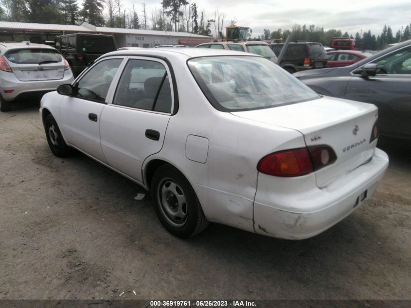 2001 Toyota Corolla Ce VIN: 1NXBR12E51Z440783 Lot: 36919761