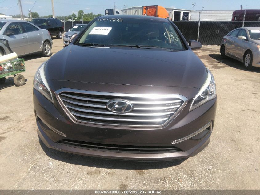 2015 Hyundai Sonata Se VIN: 5NPE24AFXFH075360 Lot: 36919968