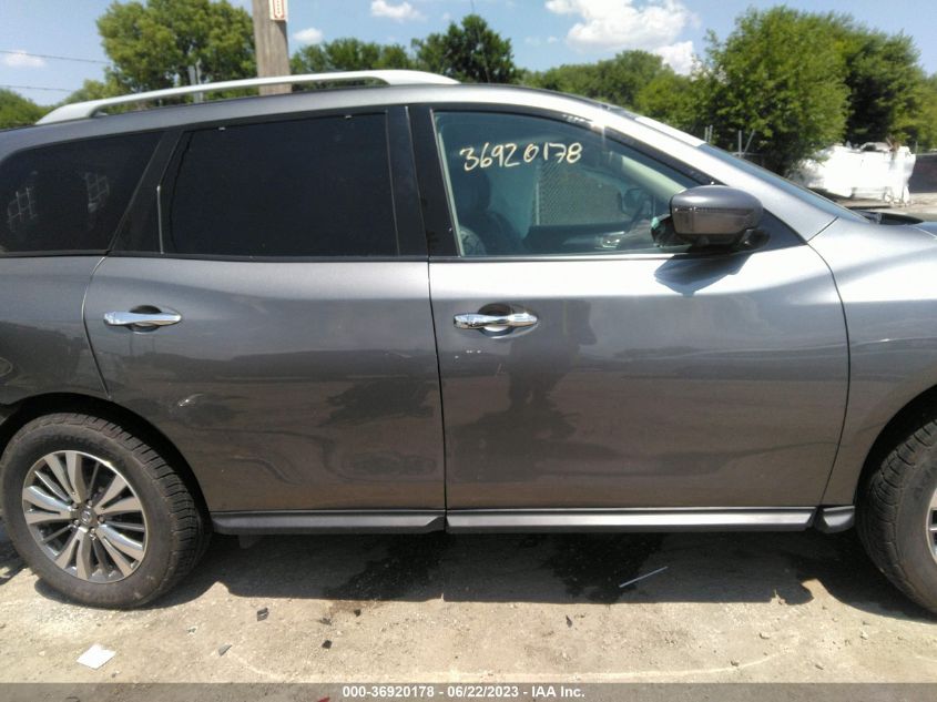 2019 Nissan Pathfinder Sl VIN: 5N1DR2MM5KC619559 Lot: 36920178