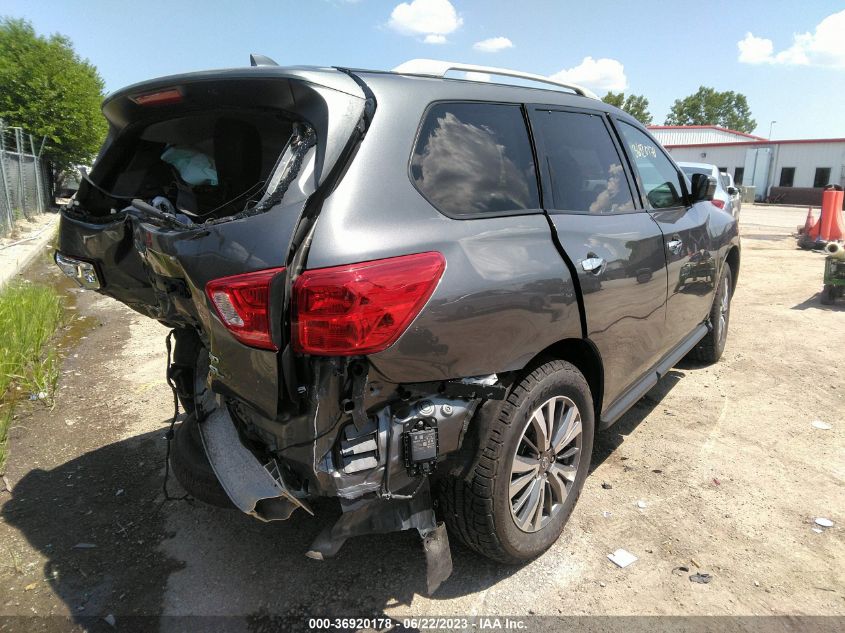 2019 Nissan Pathfinder Sl VIN: 5N1DR2MM5KC619559 Lot: 36920178