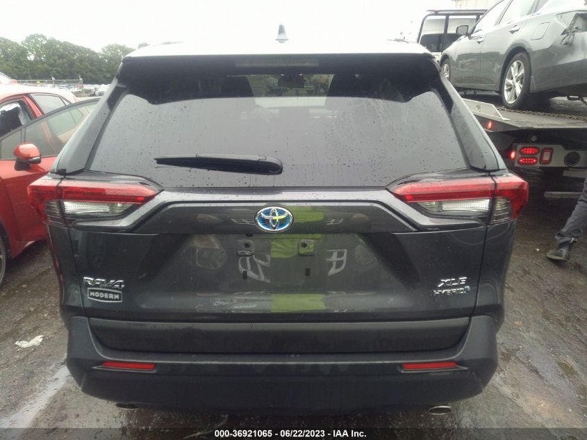 2022 Toyota Rav4 Xle Premium Hybrid VIN: JTMB6RFV8ND062695 Lot: 36921065