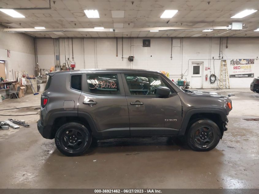 2019 Jeep Renegade Sport 4X4 VIN: ZACNJBAB4KPK88680 Lot: 36921462