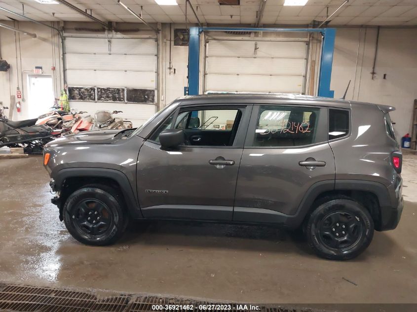 2019 Jeep Renegade Sport 4X4 VIN: ZACNJBAB4KPK88680 Lot: 36921462