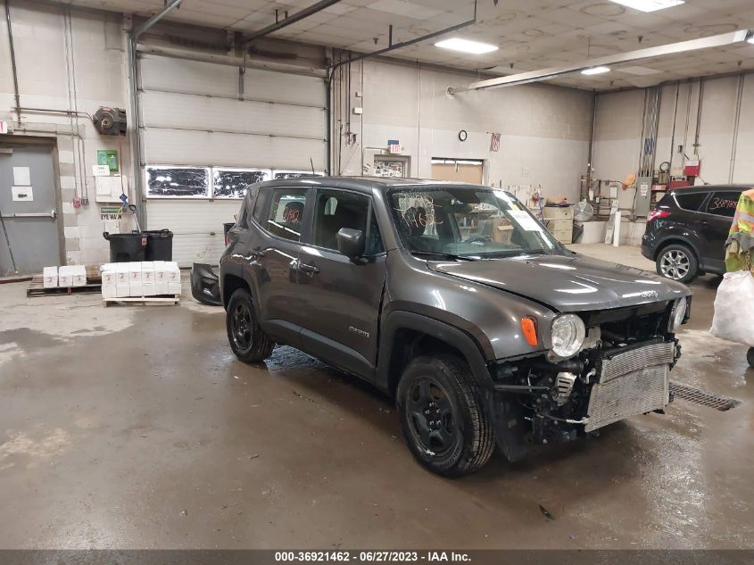 2019 Jeep Renegade Sport 4X4 VIN: ZACNJBAB4KPK88680 Lot: 36921462