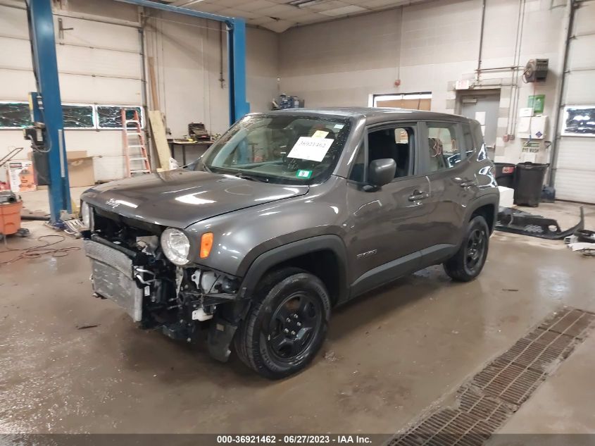 2019 Jeep Renegade Sport 4X4 VIN: ZACNJBAB4KPK88680 Lot: 36921462