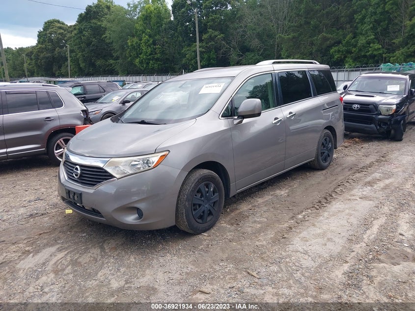 2012 Nissan Quest S VIN: JN8AE2KP4C9040873 Lot: 36921934