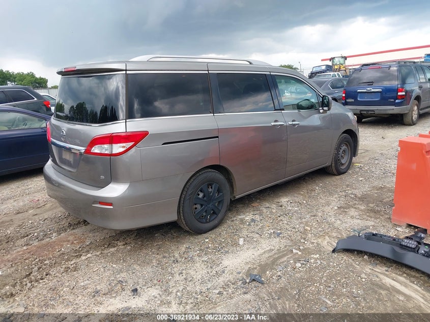 2012 Nissan Quest S VIN: JN8AE2KP4C9040873 Lot: 36921934