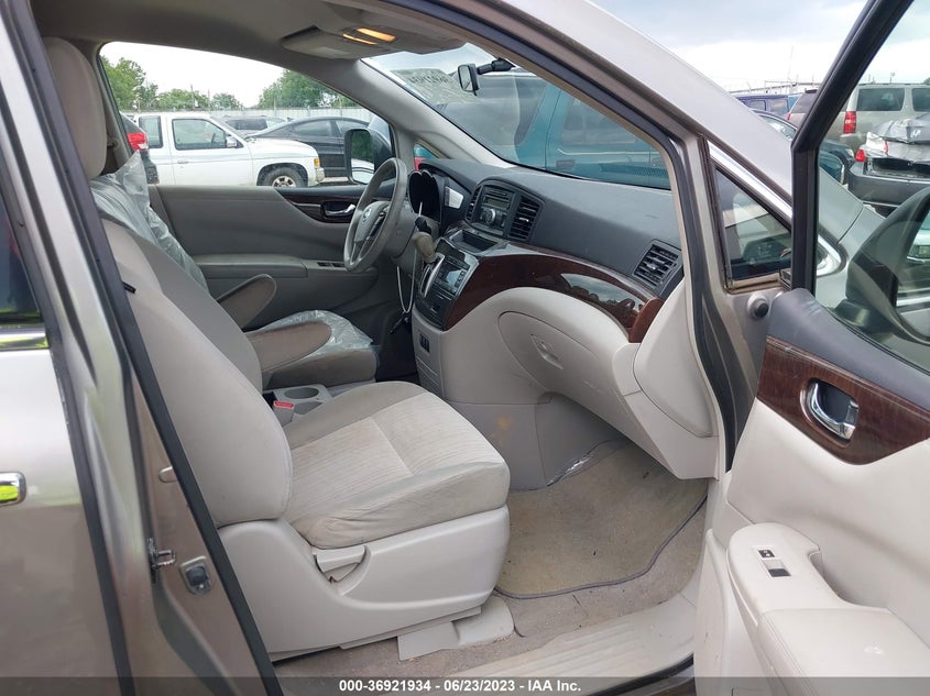 2012 Nissan Quest S VIN: JN8AE2KP4C9040873 Lot: 36921934