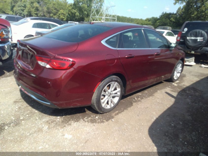 2016 Chrysler 200 Limited VIN: 1C3CCCAB7GN131935 Lot: 36922075