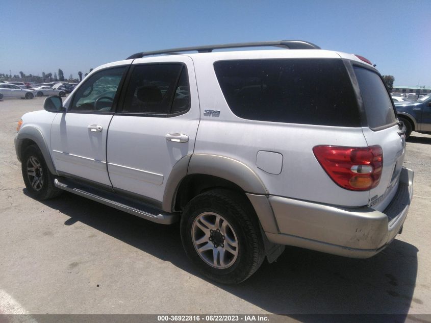 5TDZT34A74S221438 2004 Toyota Sequoia Sr5 V8