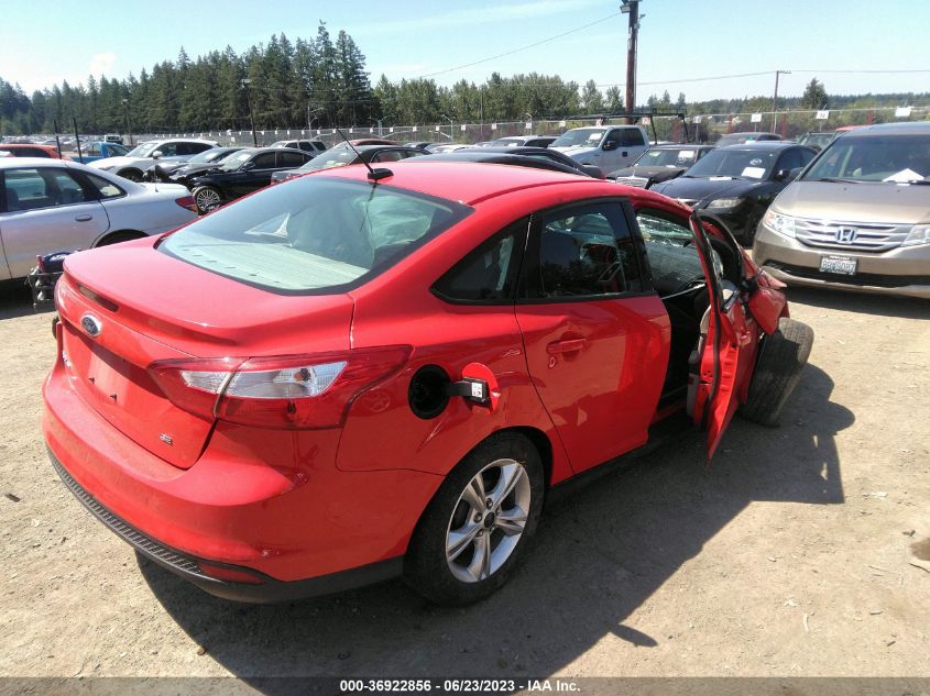 2014 Ford Focus Se VIN: 1FADP3F25EL319381 Lot: 36922856