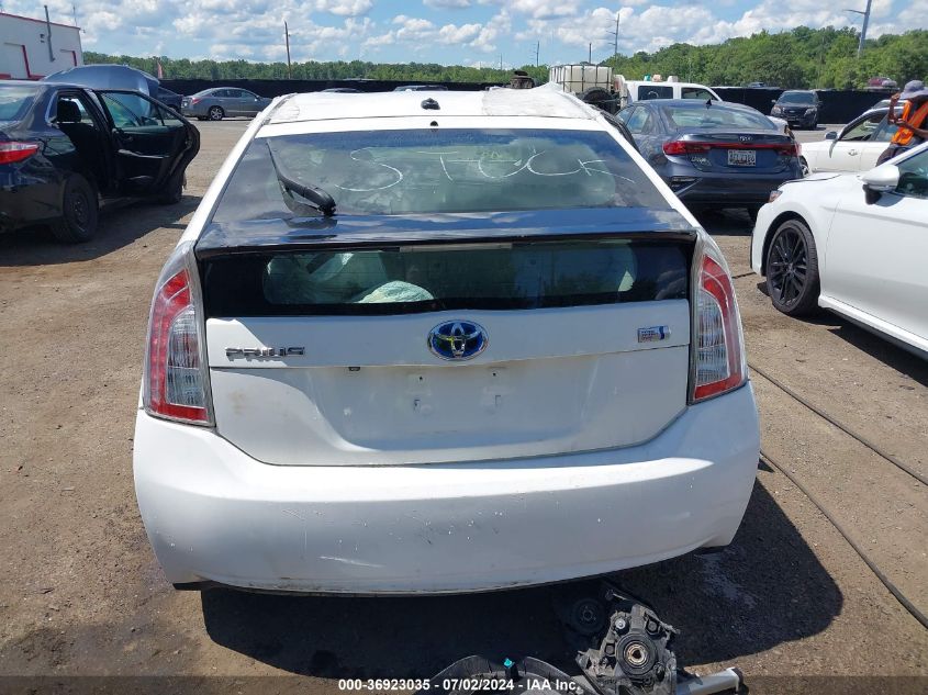 JTDKN3DU6E0390019 2014 Toyota Prius Three