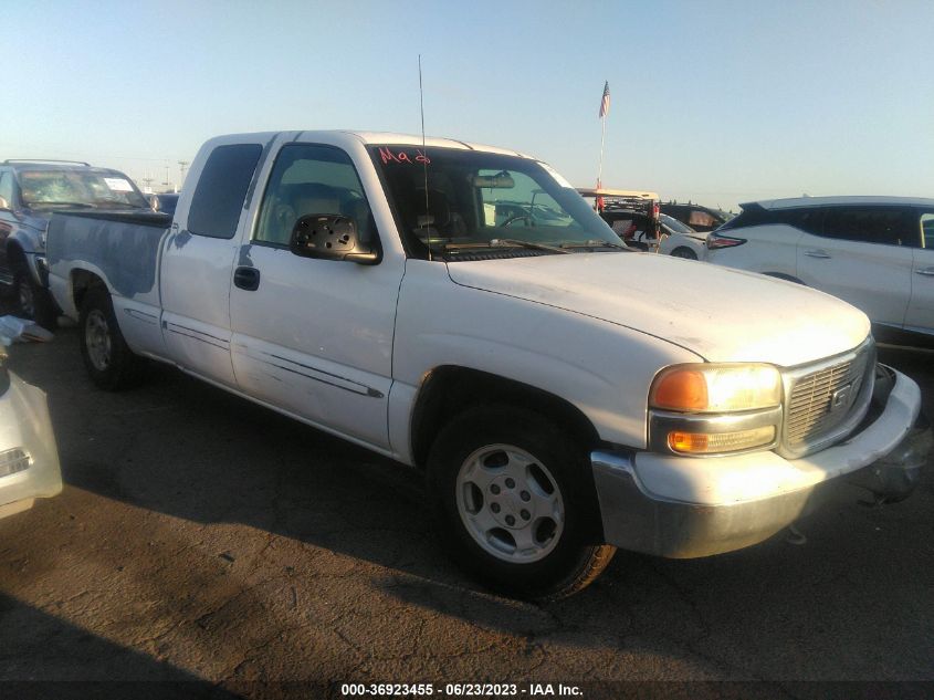 2001 GMC Sierra 1500 Sle VIN: 2GTEC19V111268076 Lot: 36923455