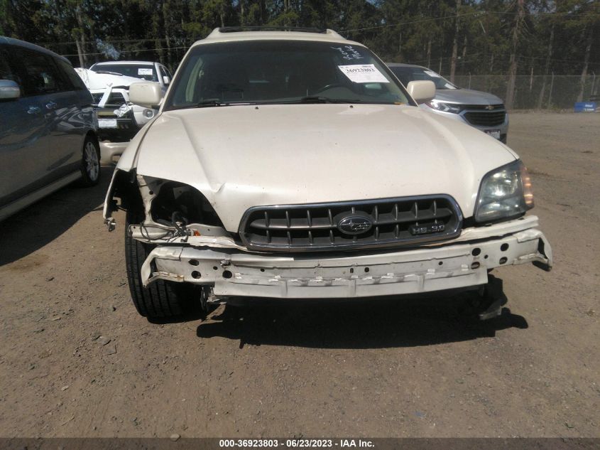 2004 Subaru Outback H6-3.0 W/35Th Anniversary Edition VIN: 4S3BH815147637468 Lot: 36923803