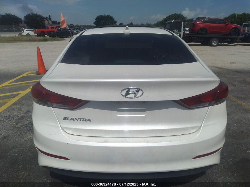 2018 Hyundai Elantra Value Edition VIN: 5NPD84LF5JH383729 Lot: 36924178