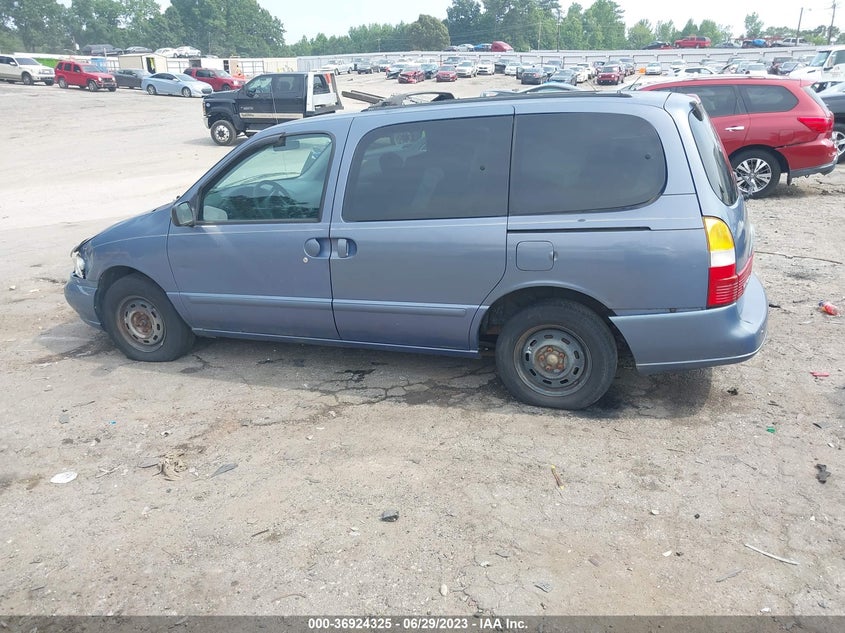 2000 Mercury Villager VIN: 4M2XV11TXYDJ04069 Lot: 36924325