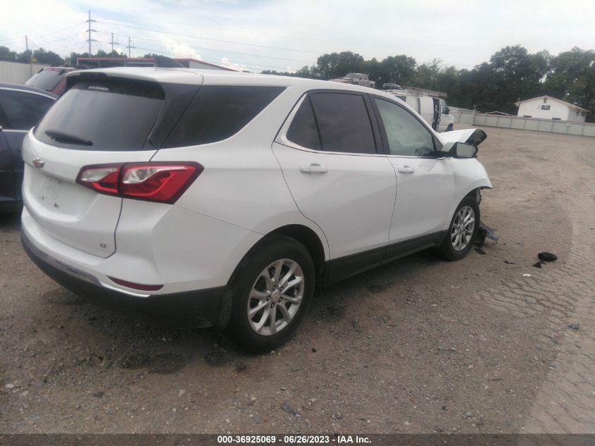 2020 Chevrolet Equinox Fwd Lt 1.5L Turbo VIN: 2GNAXKEV9L6142155 Lot: 36925069