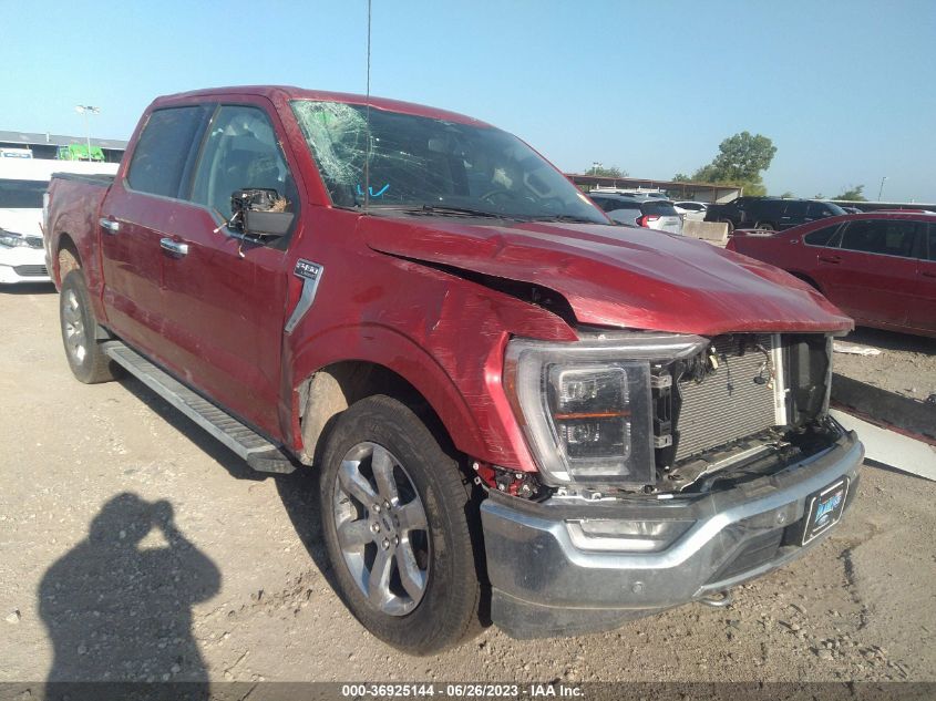 2023 Ford F-150 Lariat VIN: 1FTFW1E88PFA47443 Lot: 36925144