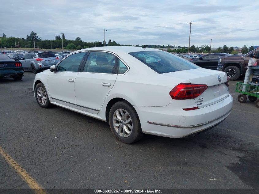 2017 Volkswagen Passat 1.8T S VIN: 1VWAT7A35HC006722 Lot: 36925267