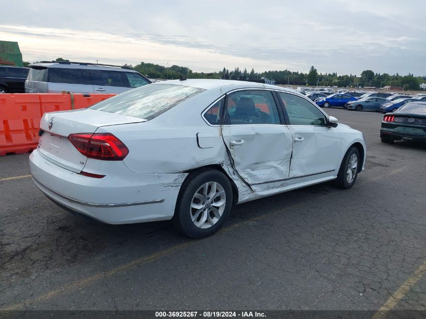 2017 Volkswagen Passat 1.8T S VIN: 1VWAT7A35HC006722 Lot: 36925267