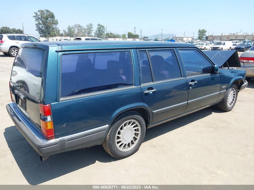 1992 Volvo 960 VIN: YV1KW9515N0007881 Lot: 36925771