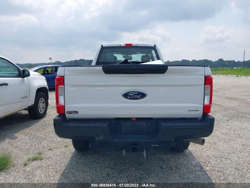 2019 Ford F-250 Xl VIN: 1FT7W2B60KEC10498 Lot: 36926415