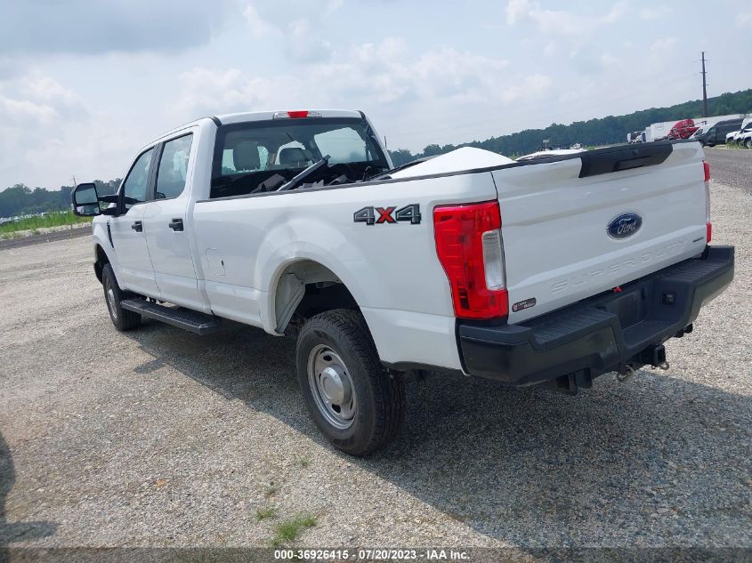 2019 Ford F-250 Xl VIN: 1FT7W2B60KEC10498 Lot: 36926415