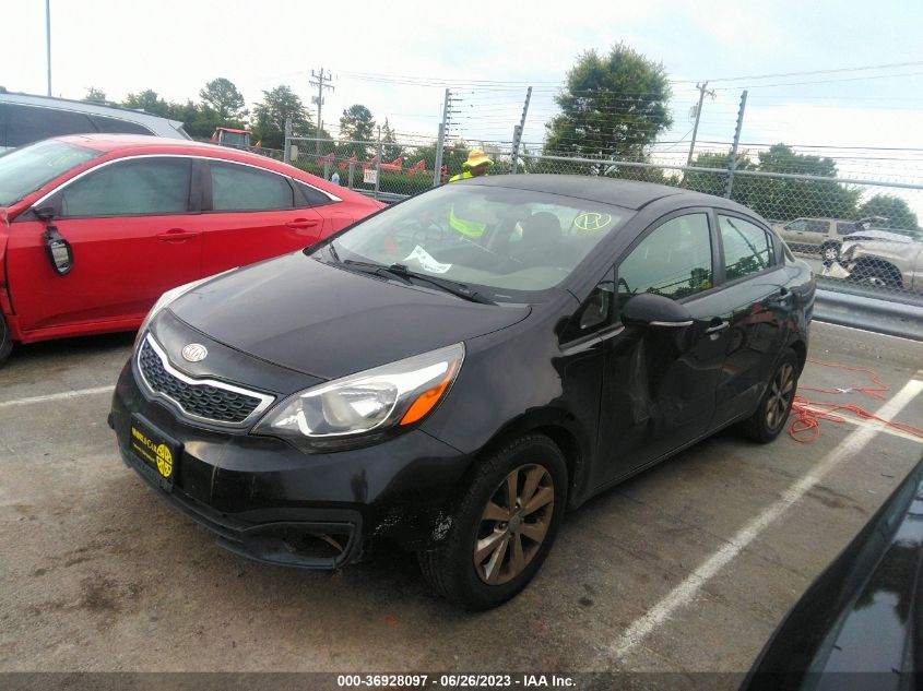 KNADN4A39D6117255 2013 Kia Rio Ex