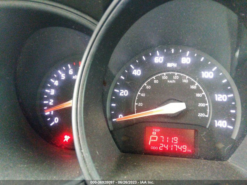 KNADN4A39D6117255 2013 Kia Rio Ex