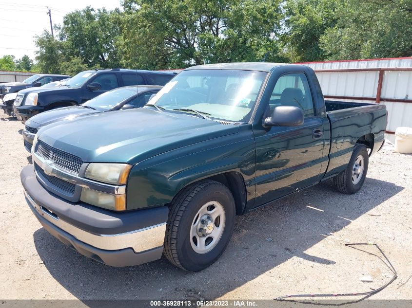 2004 Chevrolet Silverado 1500 Work Truck VIN: 1GCEC14X14Z238533 Lot: 36928113