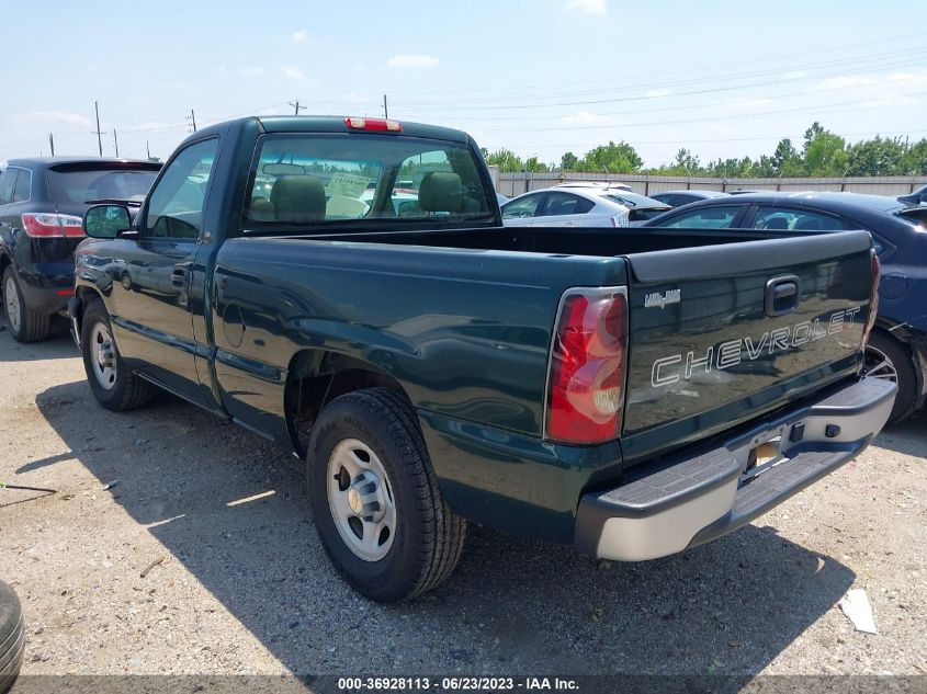 2004 Chevrolet Silverado 1500 Work Truck VIN: 1GCEC14X14Z238533 Lot: 36928113