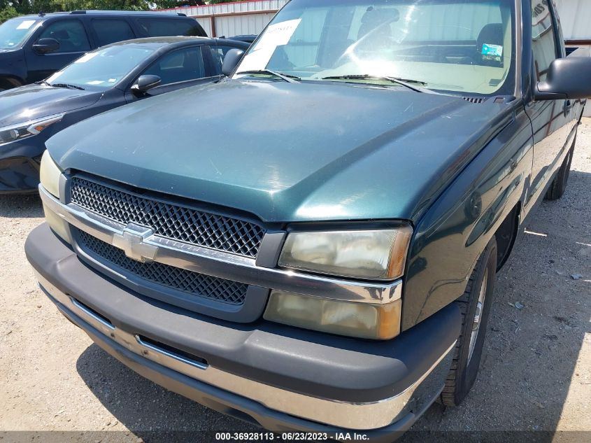 2004 Chevrolet Silverado 1500 Work Truck VIN: 1GCEC14X14Z238533 Lot: 36928113