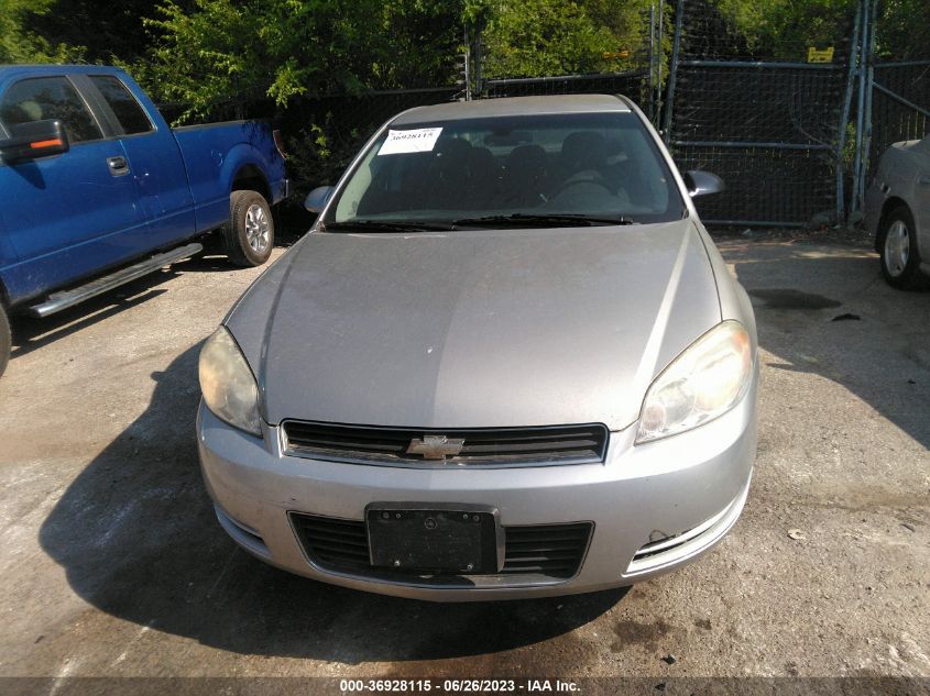 2008 Chevrolet Impala Lt VIN: 2G1WT55N881301000 Lot: 36928115