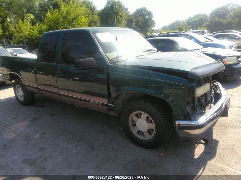 1997 Chevrolet C/K 1500 Silverado Sportside VIN: 2GCEC19R3V1172121 Lot: 36928122