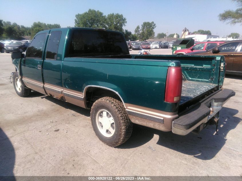 1997 Chevrolet C/K 1500 Silverado Sportside VIN: 2GCEC19R3V1172121 Lot: 36928122