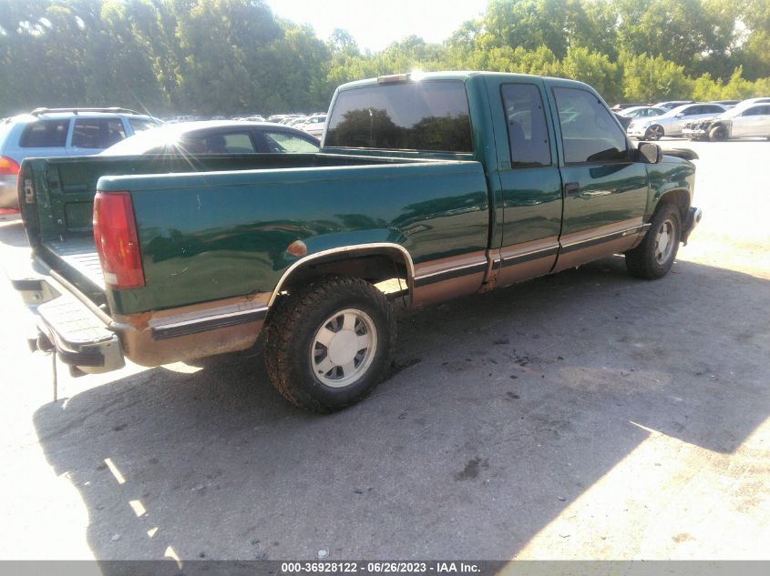 1997 Chevrolet C/K 1500 Silverado Sportside VIN: 2GCEC19R3V1172121 Lot: 36928122