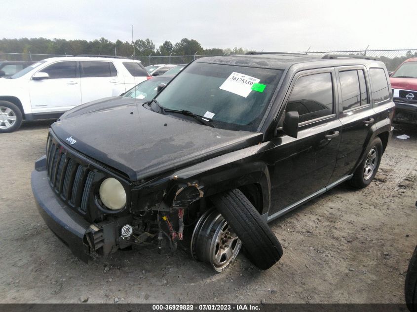 2008 Jeep Patriot Sport VIN: 1J8FT28078D717011 Lot: 36929822