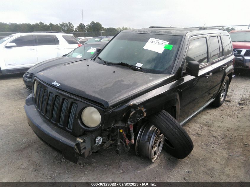 2008 Jeep Patriot Sport VIN: 1J8FT28078D717011 Lot: 36929822