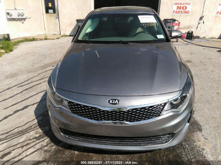 2016 Kia Optima Ex VIN: 5XXGU4L30GG008897 Lot: 36930267