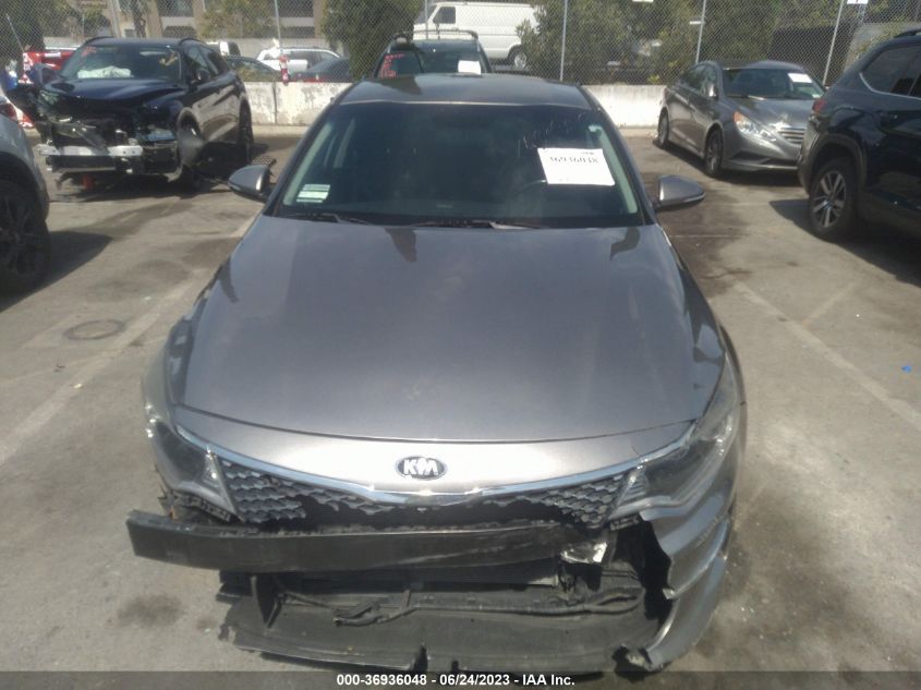 2018 Kia Optima Ex VIN: 5XXGU4L37JG256670 Lot: 36936048