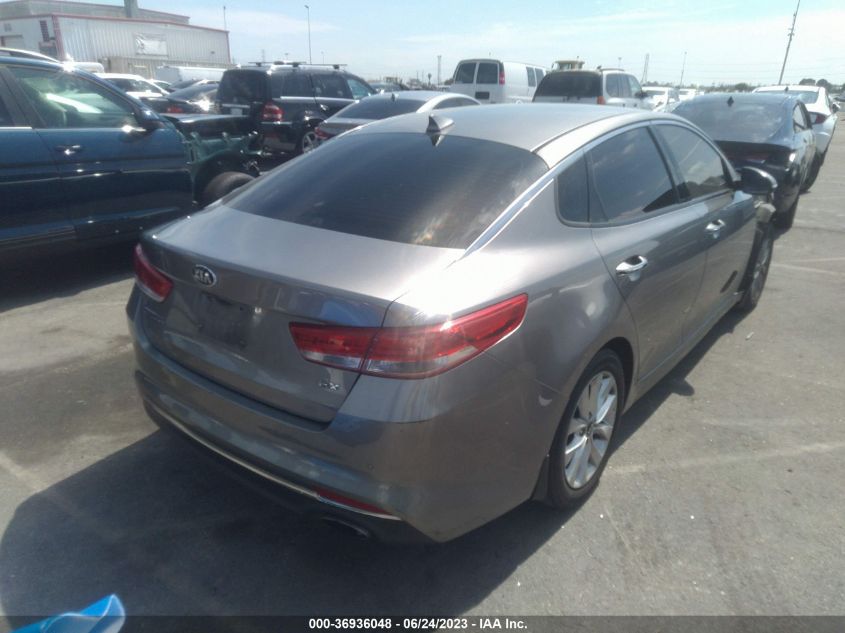 2018 Kia Optima Ex VIN: 5XXGU4L37JG256670 Lot: 36936048