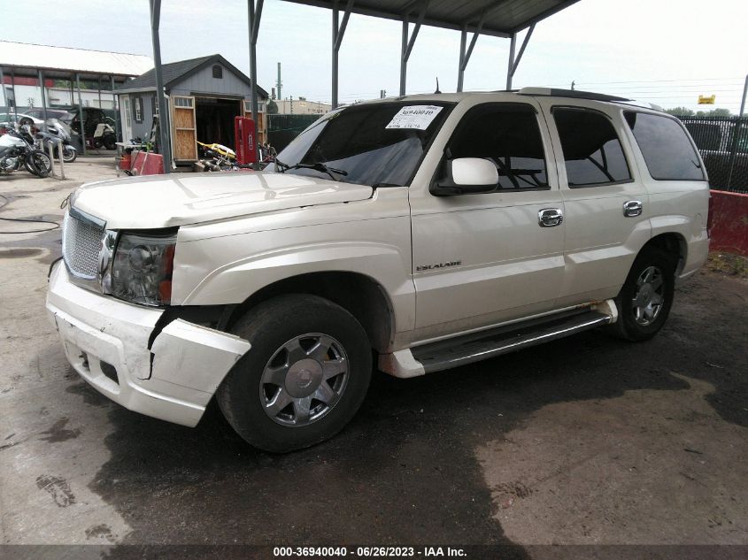 2002 Cadillac Escalade VIN: 1GYEK63N22R227869 Lot: 36940040