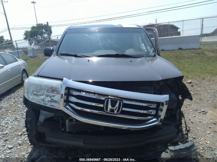 2012 Honda Pilot Ex-L VIN: 5FNYF4H57CB042227 Lot: 36940667