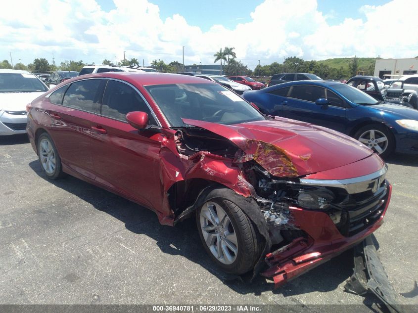 2018 Honda Accord Lx VIN: 1HGCV1F19JA100910 Lot: 36940781