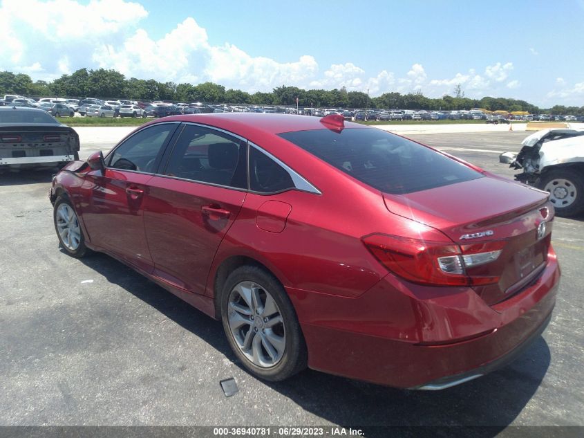 2018 Honda Accord Lx VIN: 1HGCV1F19JA100910 Lot: 36940781